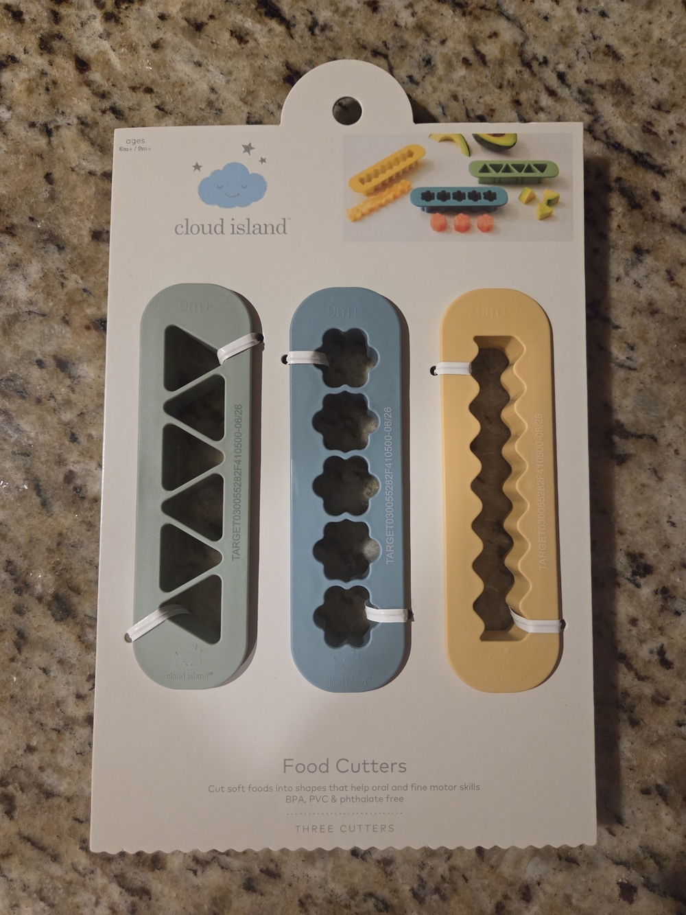 cloud island Food Cutters Set NWT